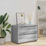Casa si Gradina - Mobilier - Dulapuri si sifoniere - Dulapuri - Dulap de depozitare Gri Sonoma 80 x 48 x 57 cm Lemn compozit - Infinity.ro
