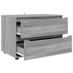 Casa si Gradina - Mobilier - Dulapuri si sifoniere - Dulapuri - Dulap de depozitare Gri Sonoma 80 x 48 x 57 cm Lemn compozit - Infinity.ro