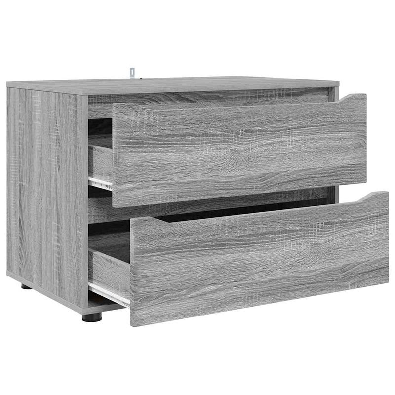 Casa si Gradina - Mobilier - Dulapuri si sifoniere - Dulapuri - Dulap de depozitare Gri Sonoma 80 x 48 x 57 cm Lemn compozit - Infinity.ro