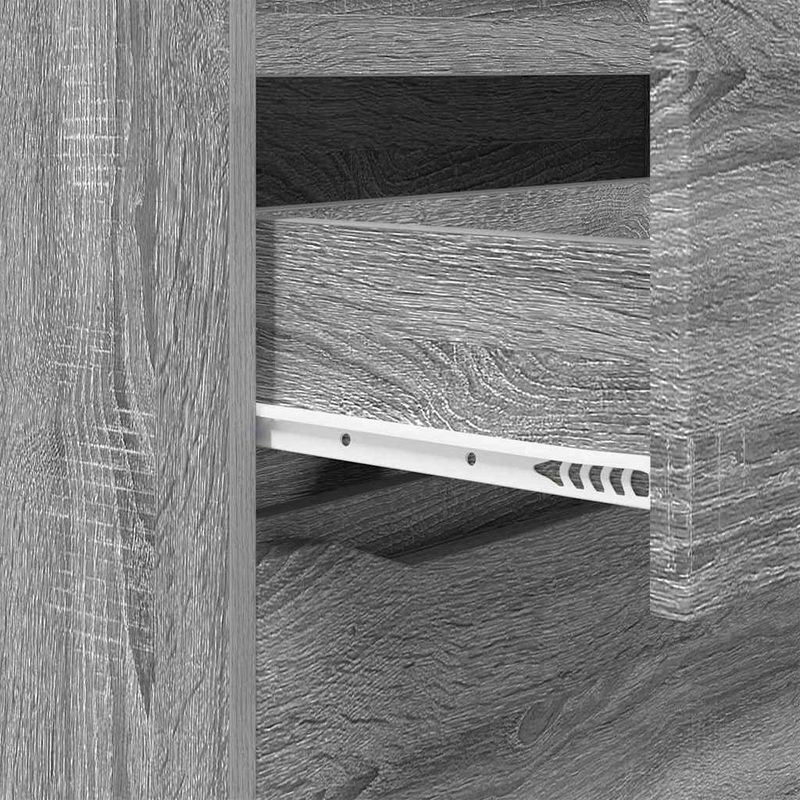 Casa si Gradina - Mobilier - Dulapuri si sifoniere - Dulapuri - Dulap de depozitare Gri Sonoma 80 x 48 x 57 cm Lemn compozit - Infinity.ro