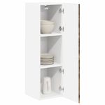 Casa si Gradina - Mobilier - Comode si corpuri - Corpuri bucatarie - Dulap de bucatarie cu raft Stejar fumuriu 30 x 31 x 100 cm - Infinity.ro