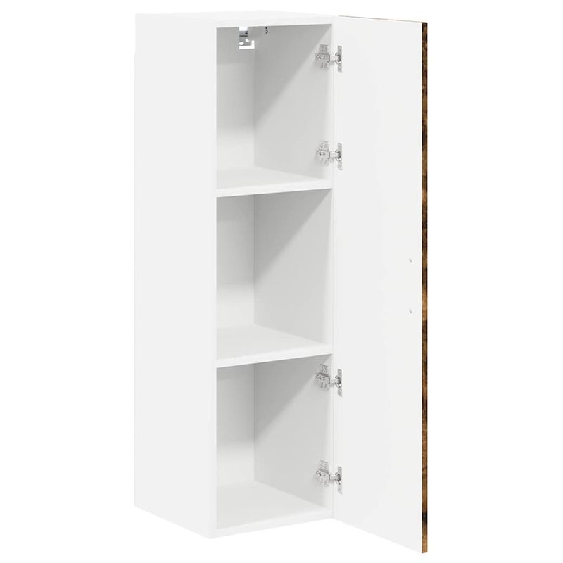 Casa si Gradina - Mobilier - Comode si corpuri - Corpuri bucatarie - Dulap de bucatarie cu raft Stejar fumuriu 30 x 31 x 100 cm - Infinity.ro
