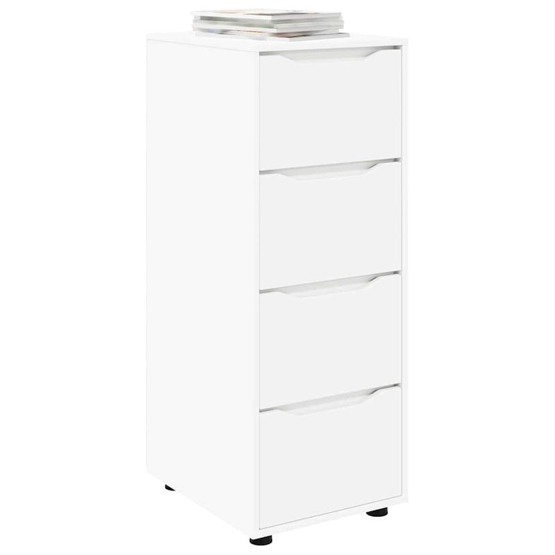Casa si Gradina - Mobilier - Dulapuri si sifoniere - Dulapuri - Dulap de depozitare Alb 40 x 48 x 105 cm Lemn compozit - Infinity.ro
