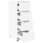 Casa si Gradina - Mobilier - Dulapuri si sifoniere - Dulapuri - Dulap de depozitare Alb 40 x 48 x 105 cm Lemn compozit - Infinity.ro