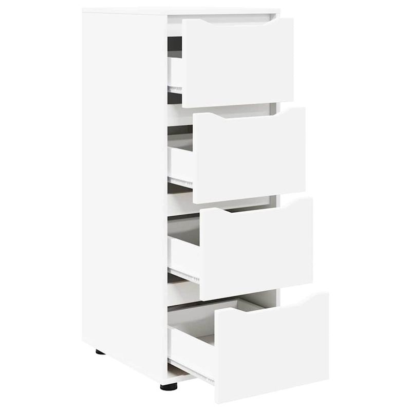 Casa si Gradina - Mobilier - Dulapuri si sifoniere - Dulapuri - Dulap de depozitare Alb 40 x 48 x 105 cm Lemn compozit - Infinity.ro
