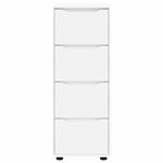 Casa si Gradina - Mobilier - Dulapuri si sifoniere - Dulapuri - Dulap de depozitare Alb 40 x 48 x 105 cm Lemn compozit - Infinity.ro