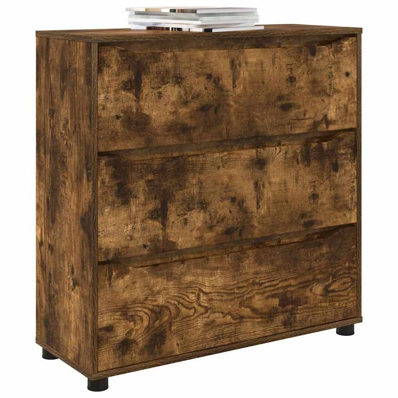 Casa si Gradina - Mobilier - Dulapuri si sifoniere - Dulapuri - Dulap de depozitare Stejar fumuriu 80 x 31 x 81 cm - Infinity.ro