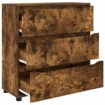 Casa si Gradina - Mobilier - Dulapuri si sifoniere - Dulapuri - Dulap de depozitare Stejar fumuriu 80 x 31 x 81 cm - Infinity.ro