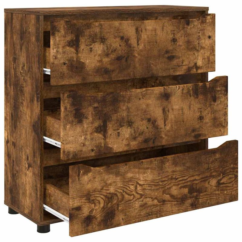 Casa si Gradina - Mobilier - Dulapuri si sifoniere - Dulapuri - Dulap de depozitare Stejar fumuriu 80 x 31 x 81 cm - Infinity.ro