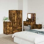 Casa si Gradina - Mobilier - Dulapuri si sifoniere - Dulapuri - Dulap de depozitare Stejar fumuriu 40 x 48 x 81 cm - Infinity.ro