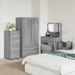 Casa si Gradina - Mobilier - Dulapuri si sifoniere - Dulapuri - Dulap de depozitare Gri Sonoma 40 x 48 x 105 cm Lemn compozit - Infinity.ro