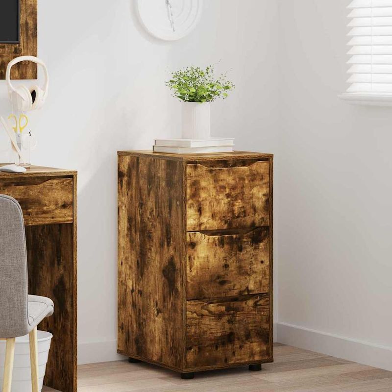 Casa si Gradina - Mobilier - Dulapuri si sifoniere - Dulapuri - Dulap de depozitare Stejar fumuriu 40 x 48 x 81 cm - Infinity.ro