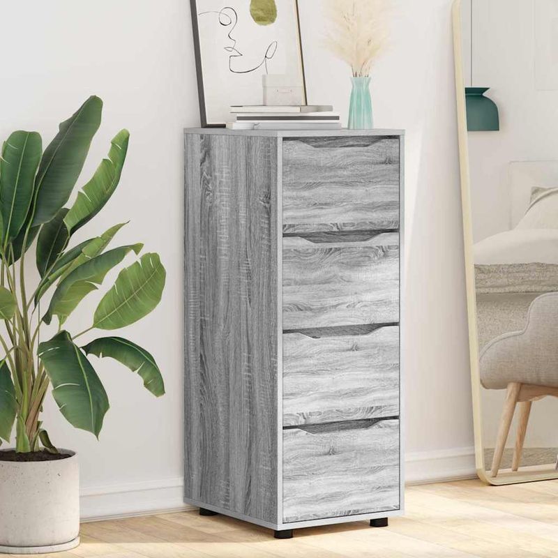 Casa si Gradina - Mobilier - Dulapuri si sifoniere - Dulapuri - Dulap de depozitare Gri Sonoma 40 x 48 x 105 cm Lemn compozit - Infinity.ro