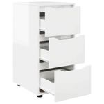 Casa si Gradina - Mobilier - Dulapuri si sifoniere - Dulapuri - Dulap de depozitare Alb lucios 40 x 48 x 81 cm Lemn compozit - Infinity.ro