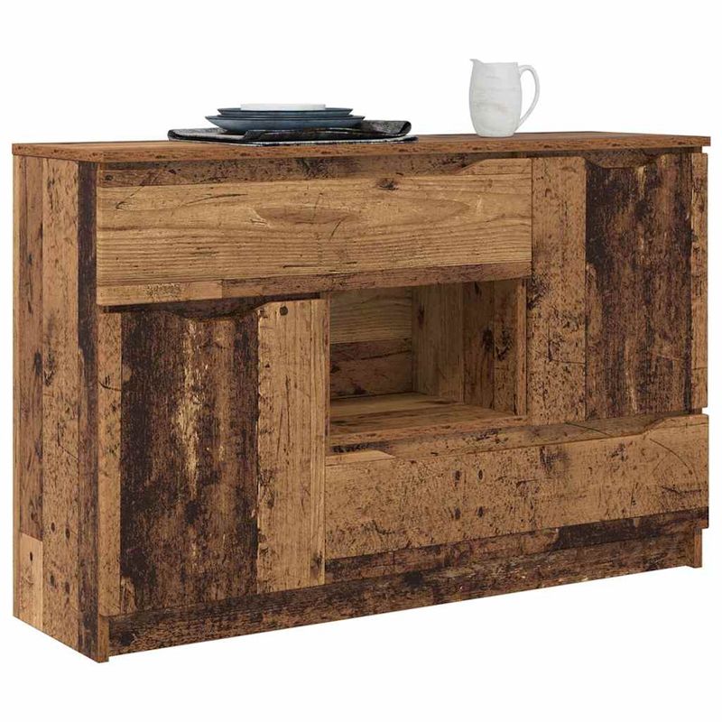 Casa si Gradina - Mobilier - Comode si corpuri - Comode - Bufet cu sertar Lemn Vechi 100 x 30 x 65,6 Lemn compozit - Infinity.ro