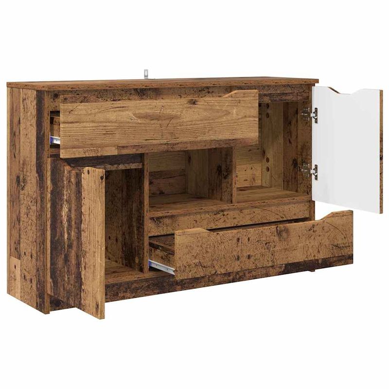 Casa si Gradina - Mobilier - Comode si corpuri - Comode - Bufet cu sertar Lemn Vechi 100 x 30 x 65,6 Lemn compozit - Infinity.ro