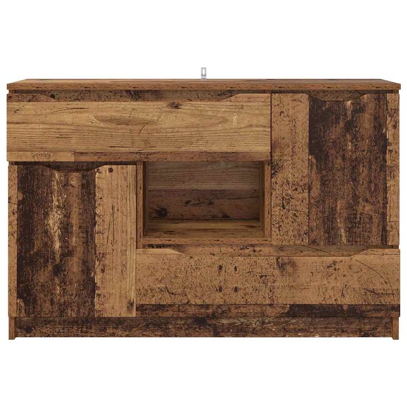 Casa si Gradina - Mobilier - Comode si corpuri - Comode - Bufet cu sertar Lemn Vechi 100 x 30 x 65,6 Lemn compozit - Infinity.ro