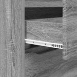 Casa si Gradina - Mobilier - Dulapuri si sifoniere - Dulapuri - Dulap de depozitare Gri Sonoma 80 x 31 x 81 cm Lemn compozit - Infinity.ro