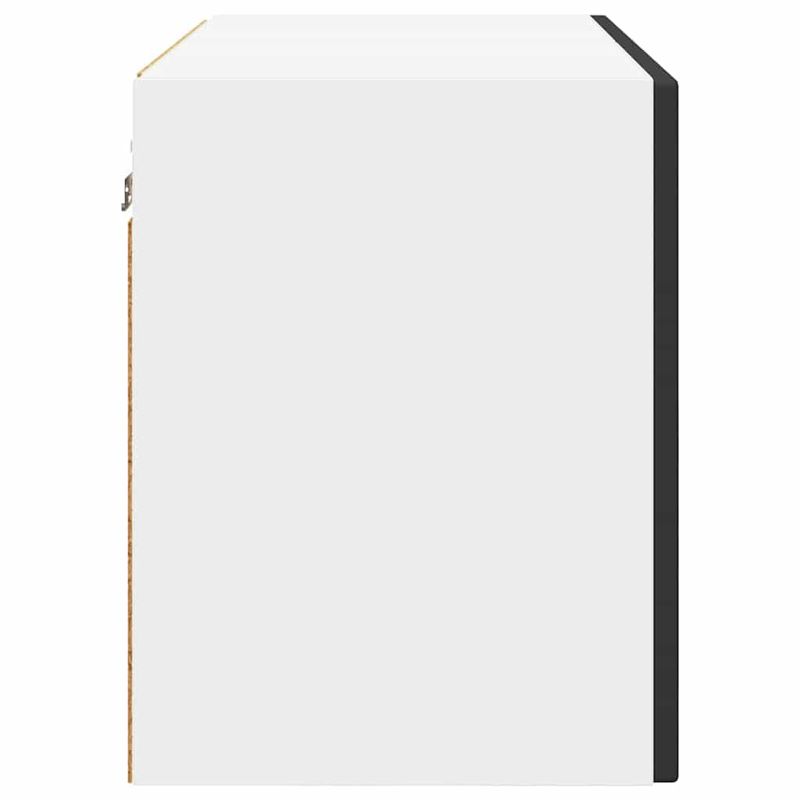 Casa si Gradina - Mobilier - Comode si corpuri - Corpuri bucatarie - Dulap suspendat de bucatarie cu raft Negru 60 x 31 x 40 cm - Infinity.ro