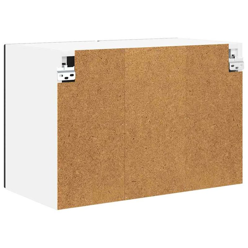 Casa si Gradina - Mobilier - Comode si corpuri - Corpuri bucatarie - Dulap suspendat de bucatarie cu raft Negru 60 x 31 x 40 cm - Infinity.ro