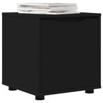 Casa si Gradina - Mobilier - Dulapuri si sifoniere - Dulapuri - Dulap de Baie Negru 40,5 x 40 x 44 cm Lemn compozit - Infinity.ro