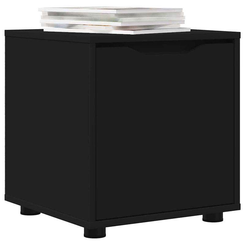 Casa si Gradina - Mobilier - Dulapuri si sifoniere - Dulapuri - Dulap de Baie Negru 40,5 x 40 x 44 cm Lemn compozit - Infinity.ro