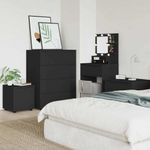 Casa si Gradina - Mobilier - Dulapuri si sifoniere - Dulapuri - Dulap de Baie Negru 40,5 x 40 x 44 cm Lemn compozit - Infinity.ro