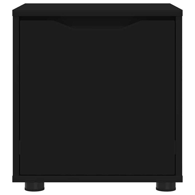 Casa si Gradina - Mobilier - Dulapuri si sifoniere - Dulapuri - Dulap de Baie Negru 40,5 x 40 x 44 cm Lemn compozit - Infinity.ro