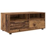 Casa si Gradina - Mobilier - Comode si corpuri - Comode - Cabinet TV cu sertar Lemn Vechi 100 x 48 x 43 cm Lemn compozit - Infinity.ro