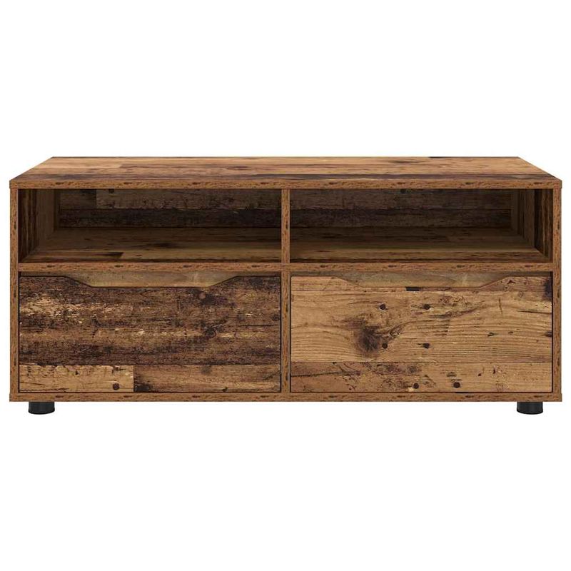Casa si Gradina - Mobilier - Comode si corpuri - Comode - Cabinet TV cu sertar Lemn Vechi 100 x 48 x 43 cm Lemn compozit - Infinity.ro