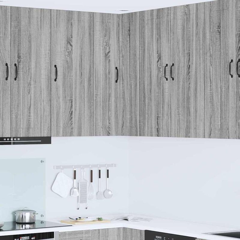 Casa si Gradina - Mobilier - Comode si corpuri - Corpuri bucatarie - Dulap de bucatarie Gri Sonoma 57 x 57 x 100 cm Lemn compozit - Infinity.ro