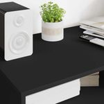 Casa si Gradina - Mobilier - Comode si corpuri - Comode - Cabinet TV cu sertar Negru 100 x 48 x 43 cm Lemn compozit - Infinity.ro
