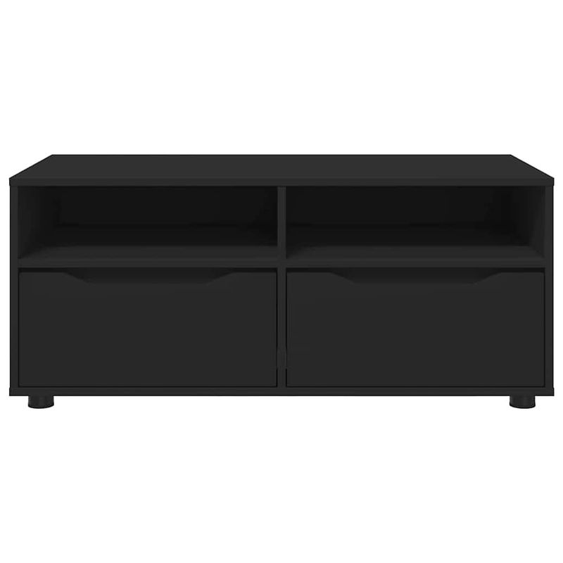Casa si Gradina - Mobilier - Comode si corpuri - Comode - Cabinet TV cu sertar Negru 100 x 48 x 43 cm Lemn compozit - Infinity.ro