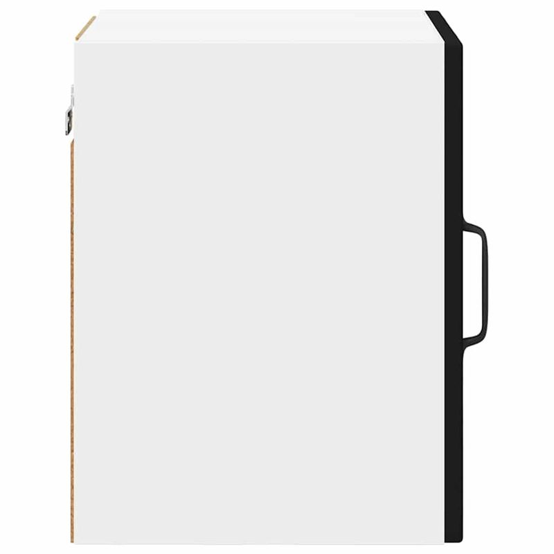 Casa si Gradina - Mobilier - Comode si corpuri - Corpuri bucatarie - Dulap suspendat de bucatarie cu usa 2 pcs Negru 30 x 31 x 40 cm - Infinity.ro