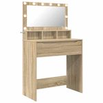 Casa si Gradina - Mobilier - Comode si corpuri - Masute de toaleta - Mese de toaleta pentru dormitor cu sertar Stejar Sonoma - Infinity.ro