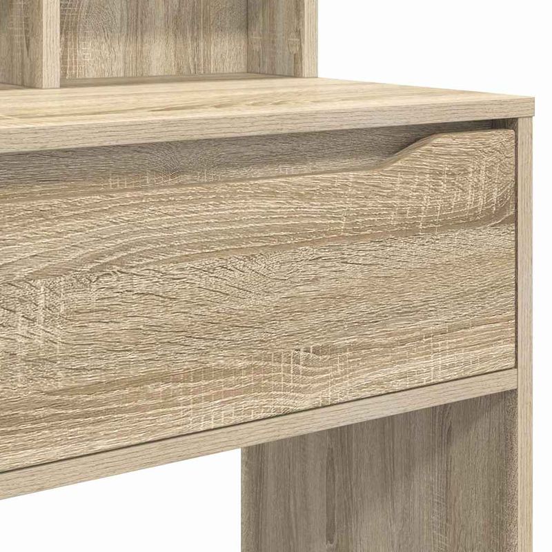Casa si Gradina - Mobilier - Comode si corpuri - Masute de toaleta - Mese de toaleta pentru dormitor cu sertar Stejar Sonoma - Infinity.ro