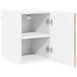Casa si Gradina - Mobilier - Comode si corpuri - Corpuri bucatarie - Dulap suspendat de bucatarie cu raft cu usa 2 pcs Stejar Sonoma - Infinity.ro