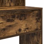Casa si Gradina - Mobilier - Comode si corpuri - Masute de toaleta - Mese de toaleta pentru dormitor cu sertar Stejar fumuriu - Infinity.ro