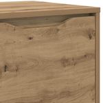 Casa si Gradina - Mobilier - Dulapuri si sifoniere - Dulapuri - Dulap de Baie Stejar Artizanal 40,5 x 40 x 44 cm Lemn compozit - Infinity.ro