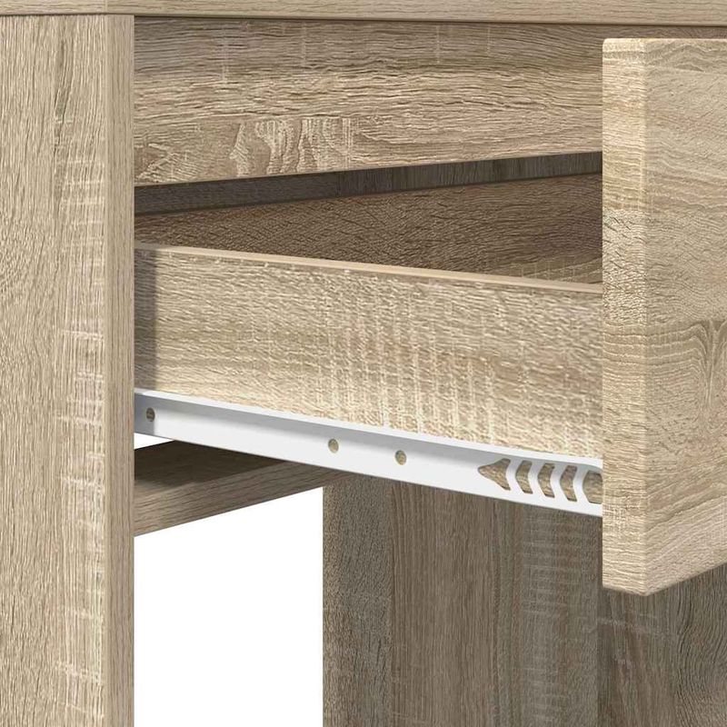 Casa si Gradina - Mobilier - Comode si corpuri - Masute de toaleta - Mese de toaleta pentru dormitor cu sertar cu raft Stejar Sonoma - Infinity.ro