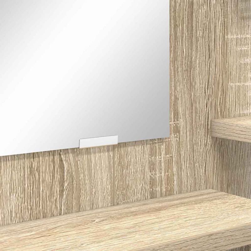 Casa si Gradina - Mobilier - Comode si corpuri - Masute de toaleta - Mese de toaleta pentru dormitor cu sertar cu raft Stejar Sonoma - Infinity.ro