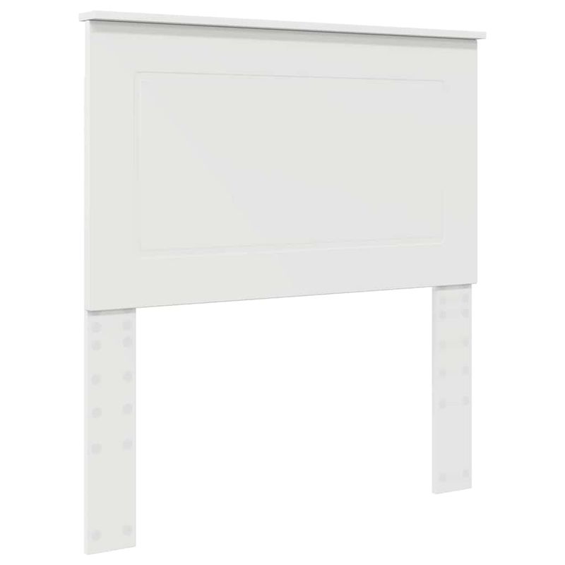 Casa si Gradina - Mobilier - Paturi si accesorii - Accesorii paturi - Tablie cu dulap si LED, alb, 180x16,5x103,5 cm - Infinity.ro