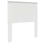 Casa si Gradina - Mobilier - Paturi si accesorii - Accesorii paturi - Tablie cu dulap si LED, alb, 180x16,5x103,5 cm - Infinity.ro