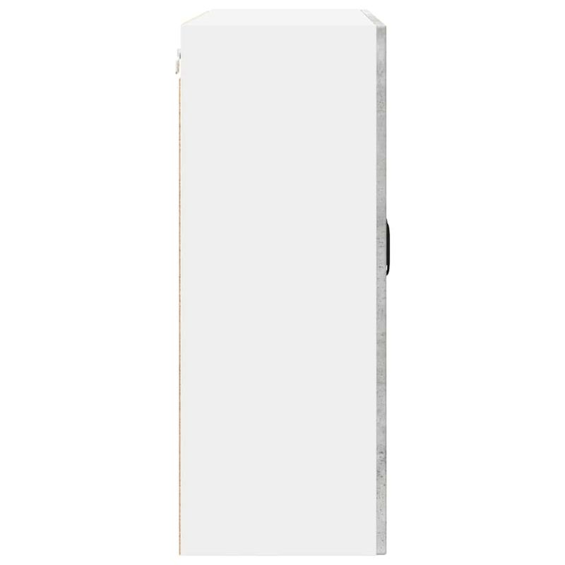 Casa si Gradina - Mobilier - Comode si corpuri - Corpuri bucatarie - Dulap suspendat de bucatarie Gri din beton 80 x 31 x 80 cm - Infinity.ro