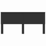 Casa si Gradina - Mobilier - Paturi si accesorii - Accesorii paturi - Tablie de pat cu dulap si LED, stejar sonoma, 200x17x102 cm - Infinity.ro