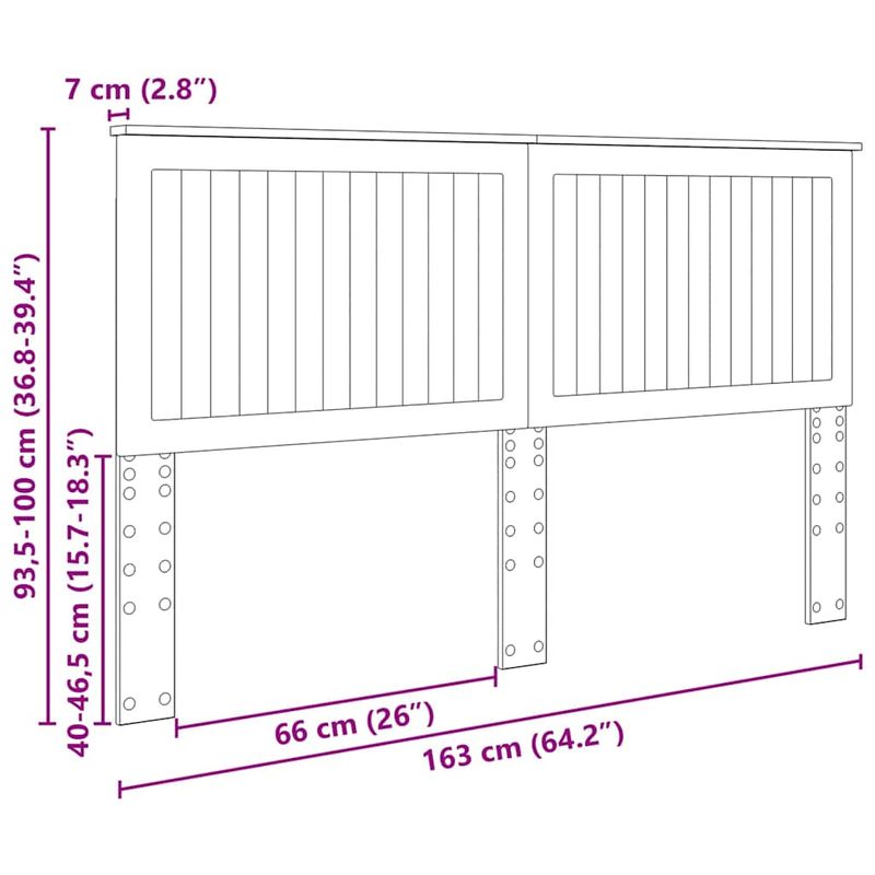 Casa si Gradina - Mobilier - Paturi si accesorii - Accesorii paturi - Tablie de depozitare Stejar negru 180 cm Lemn compozit - Infinity.ro