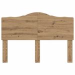 Casa si Gradina - Mobilier - Paturi si accesorii - Accesorii paturi - Tablie de pat cu aripioare negru 93x16x78/88 cm textil - Infinity.ro