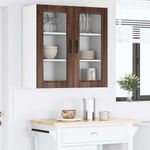 Casa si Gradina - Mobilier - Comode si corpuri - Corpuri bucatarie - Dulap suspendat de bucatarie Stejar inchis 40 x 31 x 80 cm - Infinity.ro