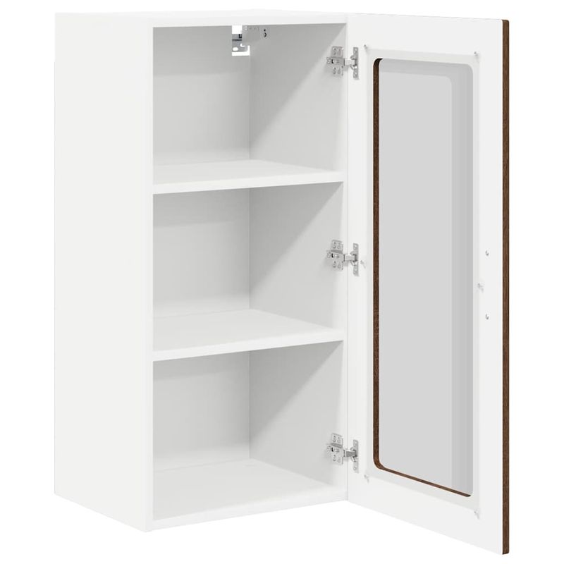 Casa si Gradina - Mobilier - Comode si corpuri - Corpuri bucatarie - Dulap suspendat de bucatarie Stejar inchis 40 x 31 x 80 cm - Infinity.ro