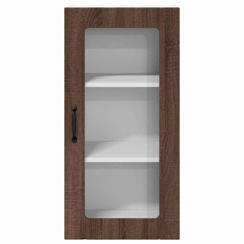 Casa si Gradina - Mobilier - Comode si corpuri - Corpuri bucatarie - Dulap suspendat de bucatarie Stejar inchis 40 x 31 x 80 cm - Infinity.ro